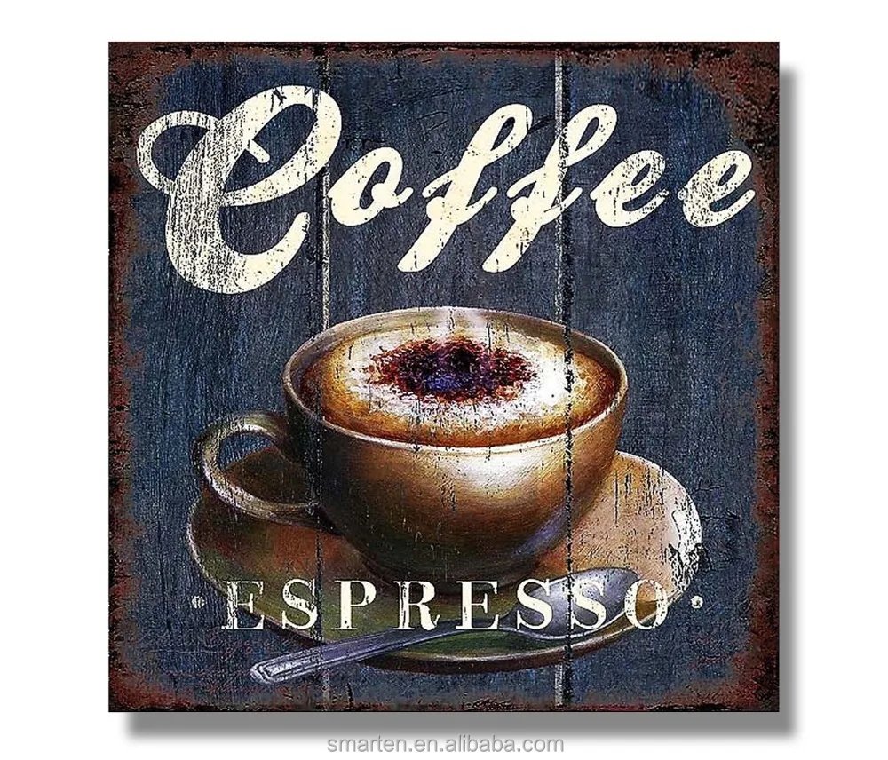Wall Hanging Paintings For Coffee House Farmhouse Decor