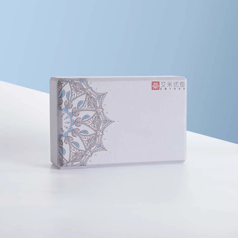  EVA пенный блок для йоги с индивидуальным принтом пенопластовый кирпич экологически чистый переработанный нетоксичный