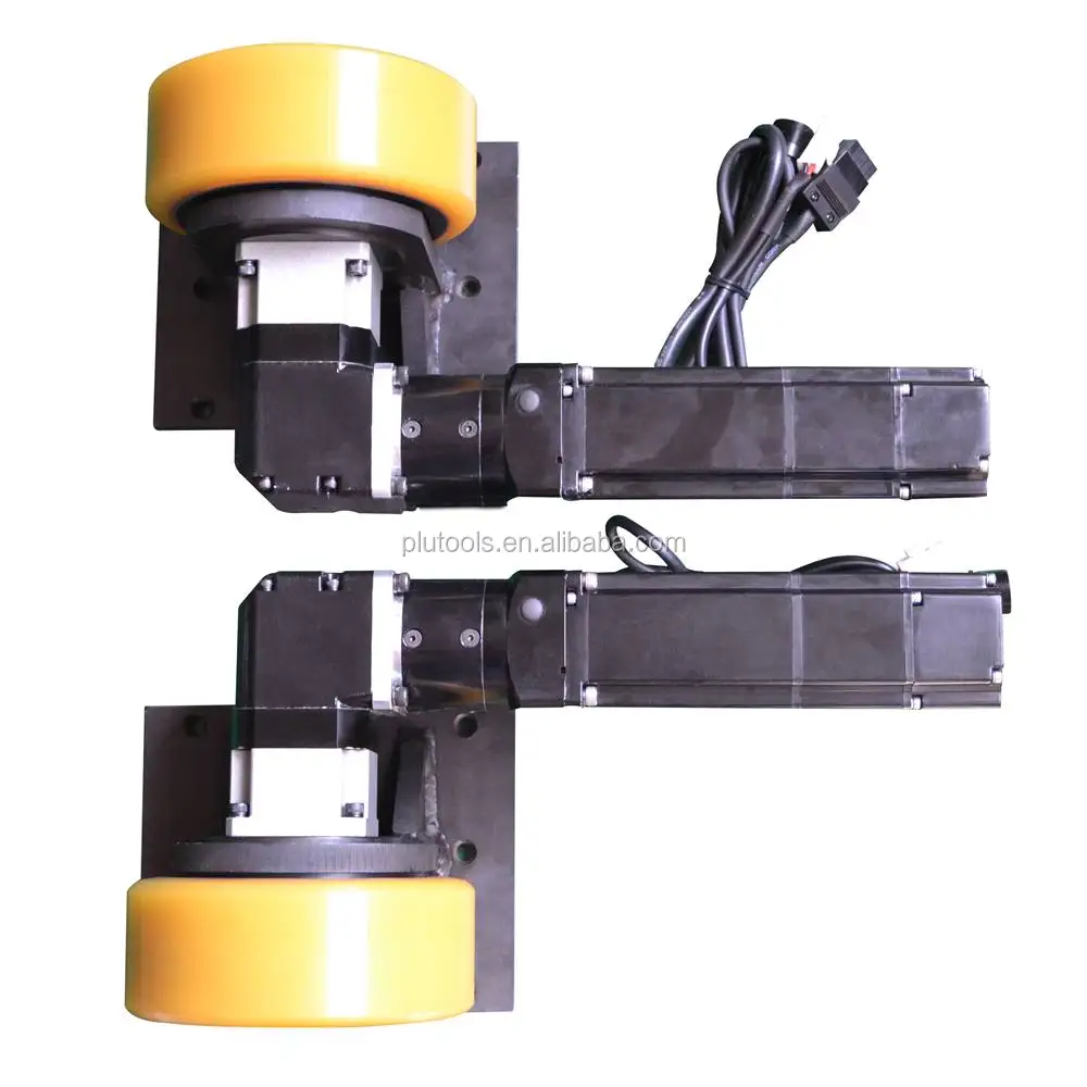 Latest design industrial agv drive unit for warehouse, 24V drive wheel assembly with 200W BLDC motor