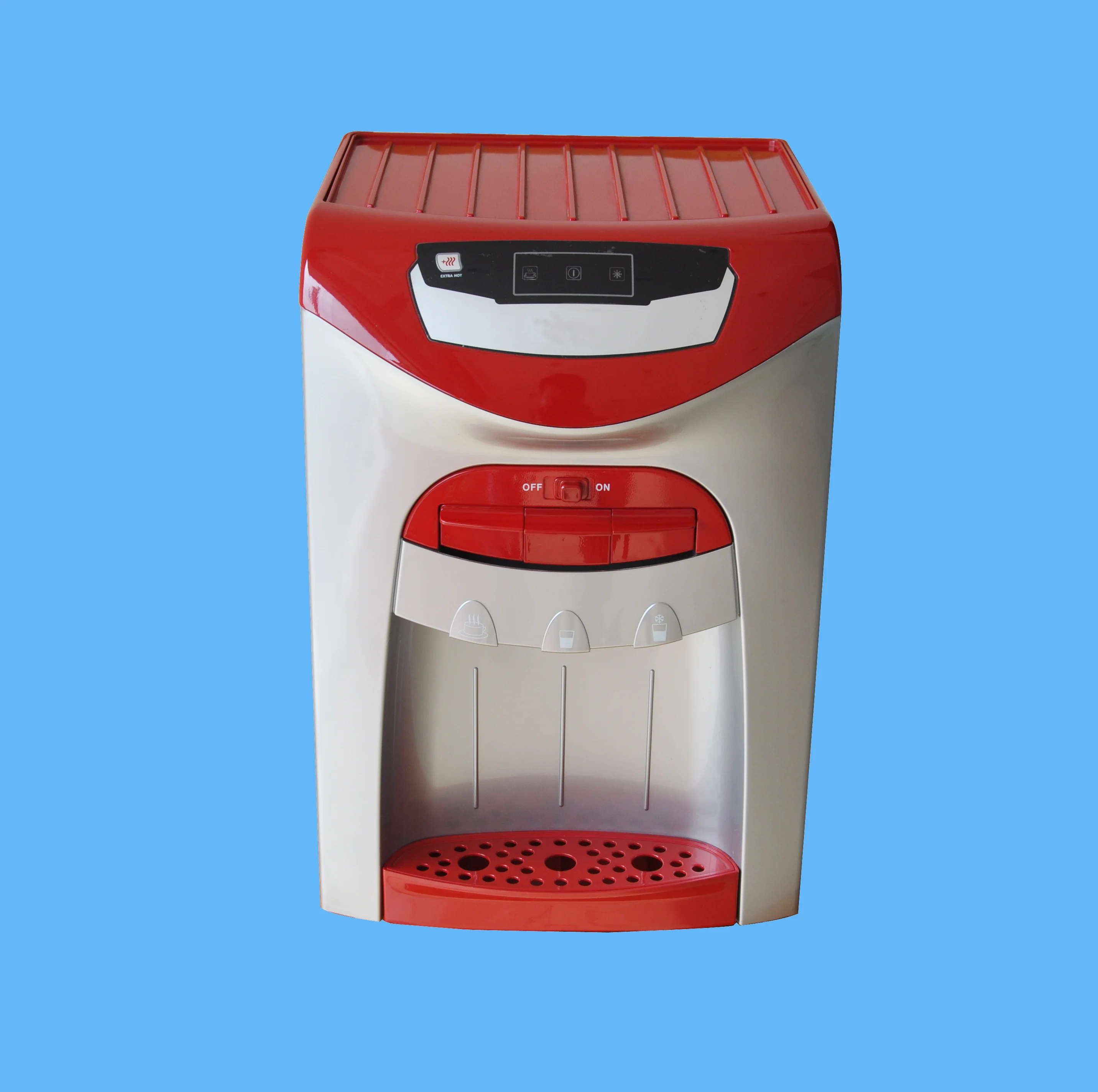 Popular Sale Three Faucet Table Drinking Water Dispenser without Digital Display