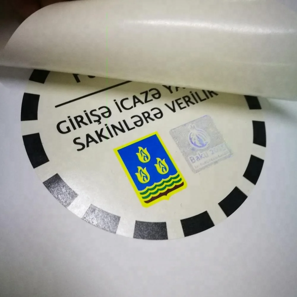 custom design UV sun proof security car window/glass sticker