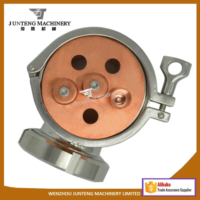 Оптовая продажа по заводской цене, медные пузырьки и колонки для спиртовой дистилляции