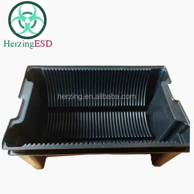  550x350x175 мм Cleanroom ESD SMT катушка лоток