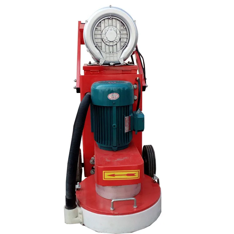 concrete floor polishing machine with vacuum