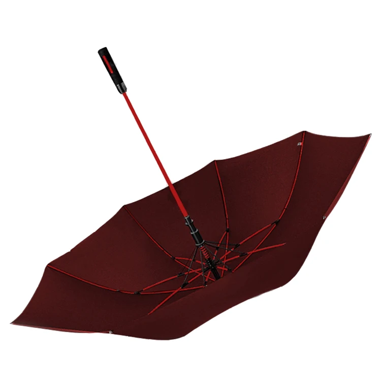 small order Golf Umbrella Large Windproof Oversize Automatic Open Stick Umbrellas Extra Lightweight Strong