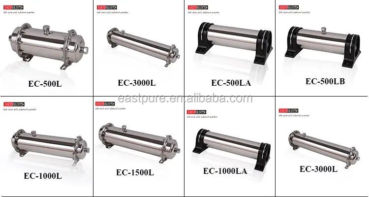 EC-500LA High-end Stainless Steel Sub-machine Ultra filtration Machine Central Front Kitchen Water Purifier