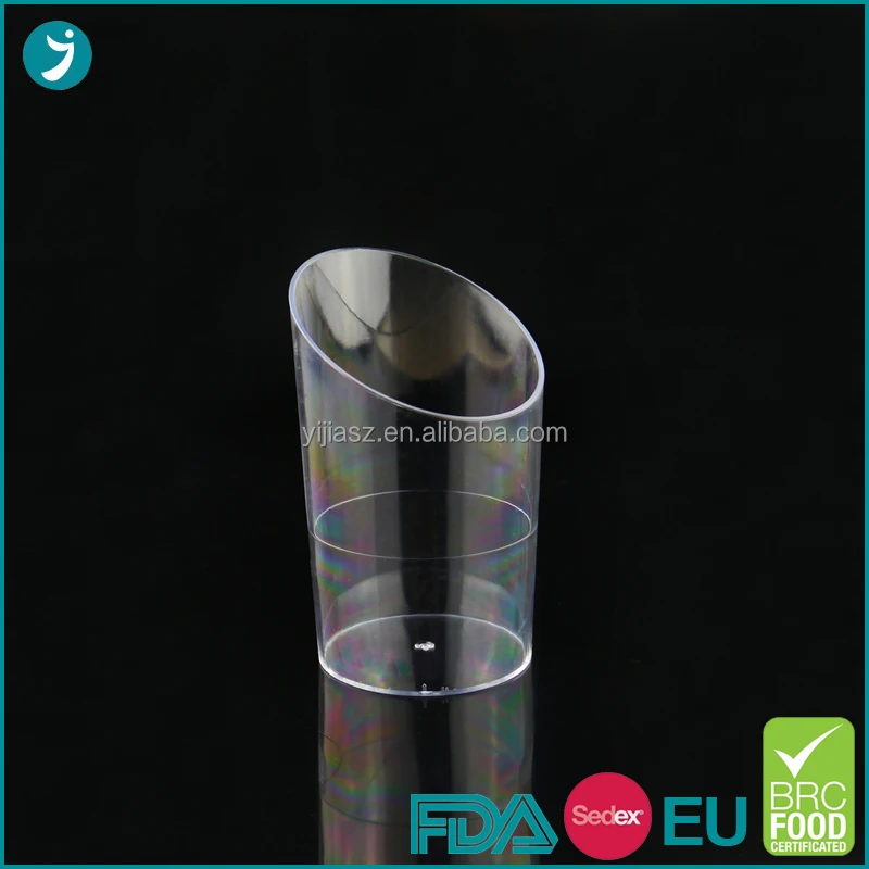 
Factory direct supply disposable mini plastic dessert shot cups with low price 