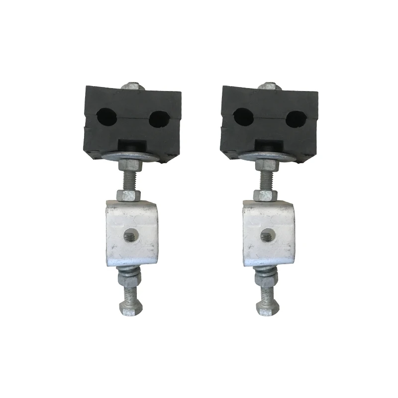 OPGW tower fiber optic cable down lead clamp