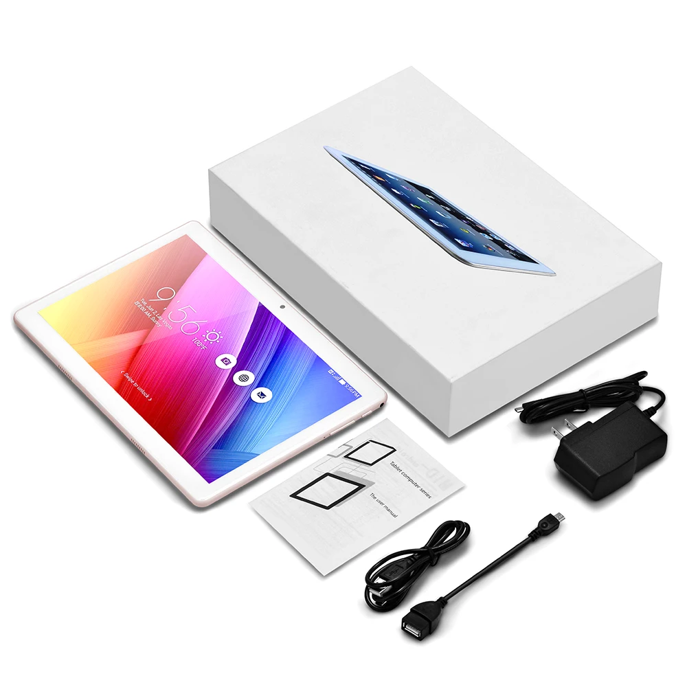 Import On Sale Glass Touch Screen Tablet And Mobile Android 10 Inch Free White Box Tablet Pc