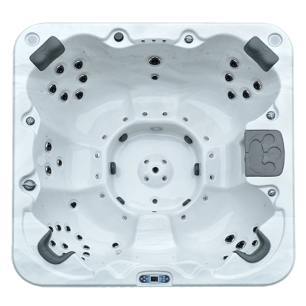 2014 Innovative Technology Outdoor hot tub SPA with Touch panel MicroSilk Bluetooth Music WiFi