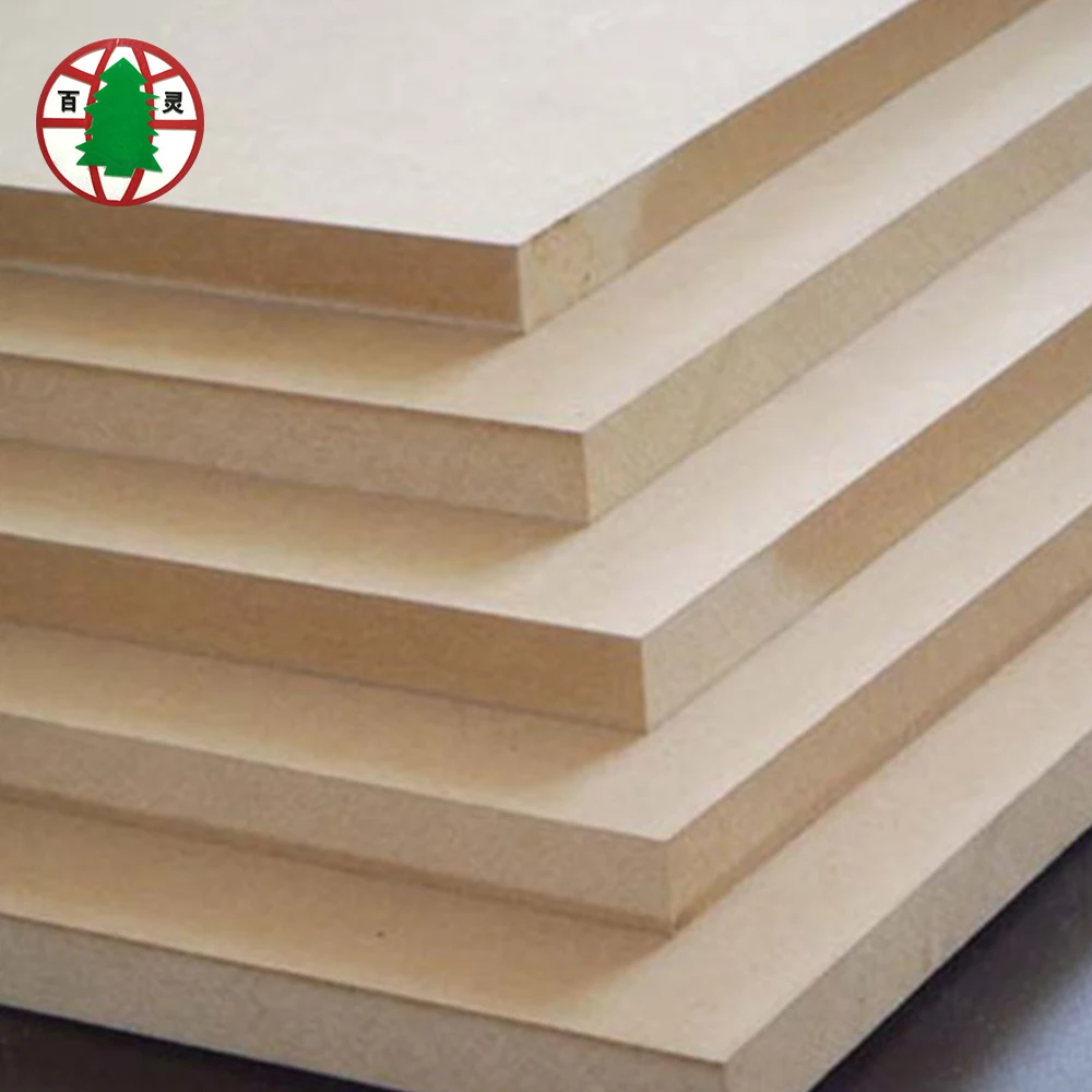 best price natural MDF/raw MDF