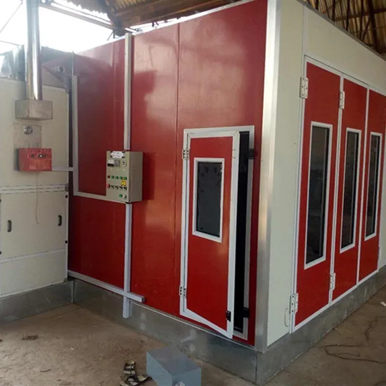 Commercial Customize design car garage service workshop car spray painting cabin oven for sale / cabine de peinture