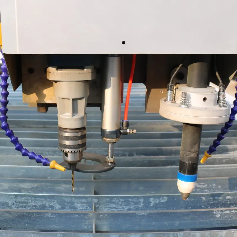 High quality cnc plasma cutter machine 1530 drill head cnc plasma cutting machine china