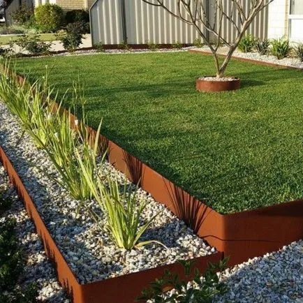 Corten Steel Garden/Lawn Edging for Landscape