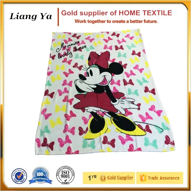 Оптовая высокое качество бросить печатных коралловый флис одеяло