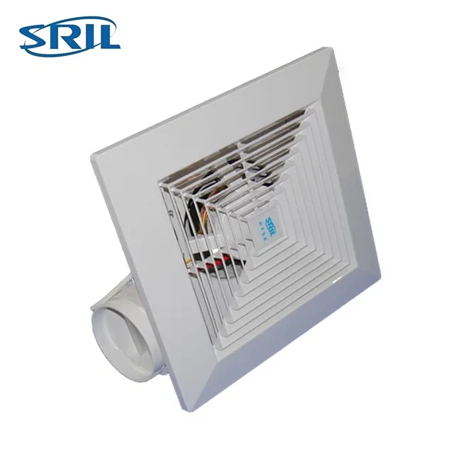ABS plastic pipe 4 inch domestic ventilation exhaust fan  ball bearing bathroom exhaust fan (SRL18A)
