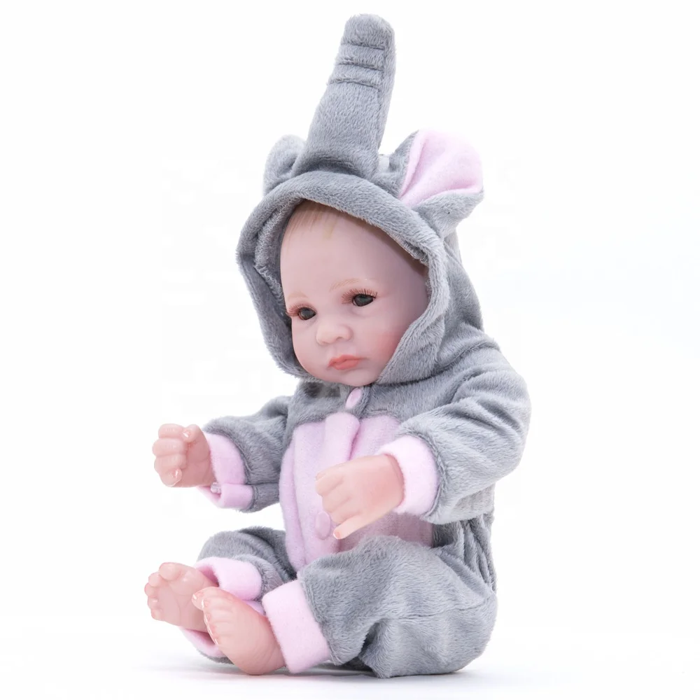 new clothes design Reborn Baby Dolls Cute Realistic Soft Silicone Vinyl Dolls New born Baby bebe dolls