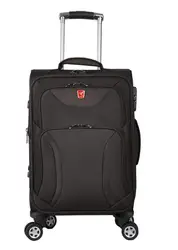 Hot sale promotional elegant travel luggage sets soft trolley luggage bag travelling suitcase