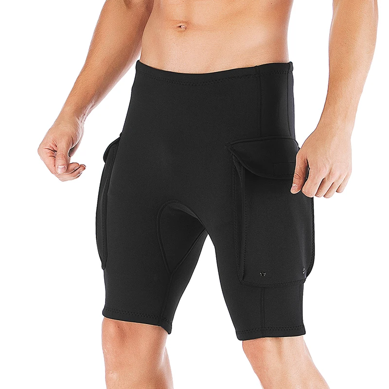 Men Swimming Trunks Warm Diving Pants 3mm Anti-UV Beachwear