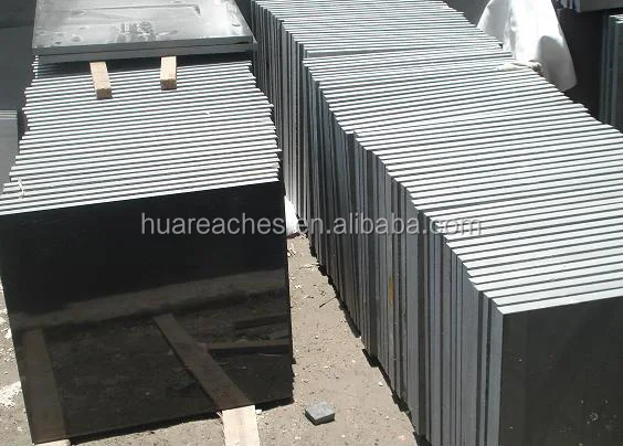 Wholesale china mongolian Polishing absolute black granite tile and slab price