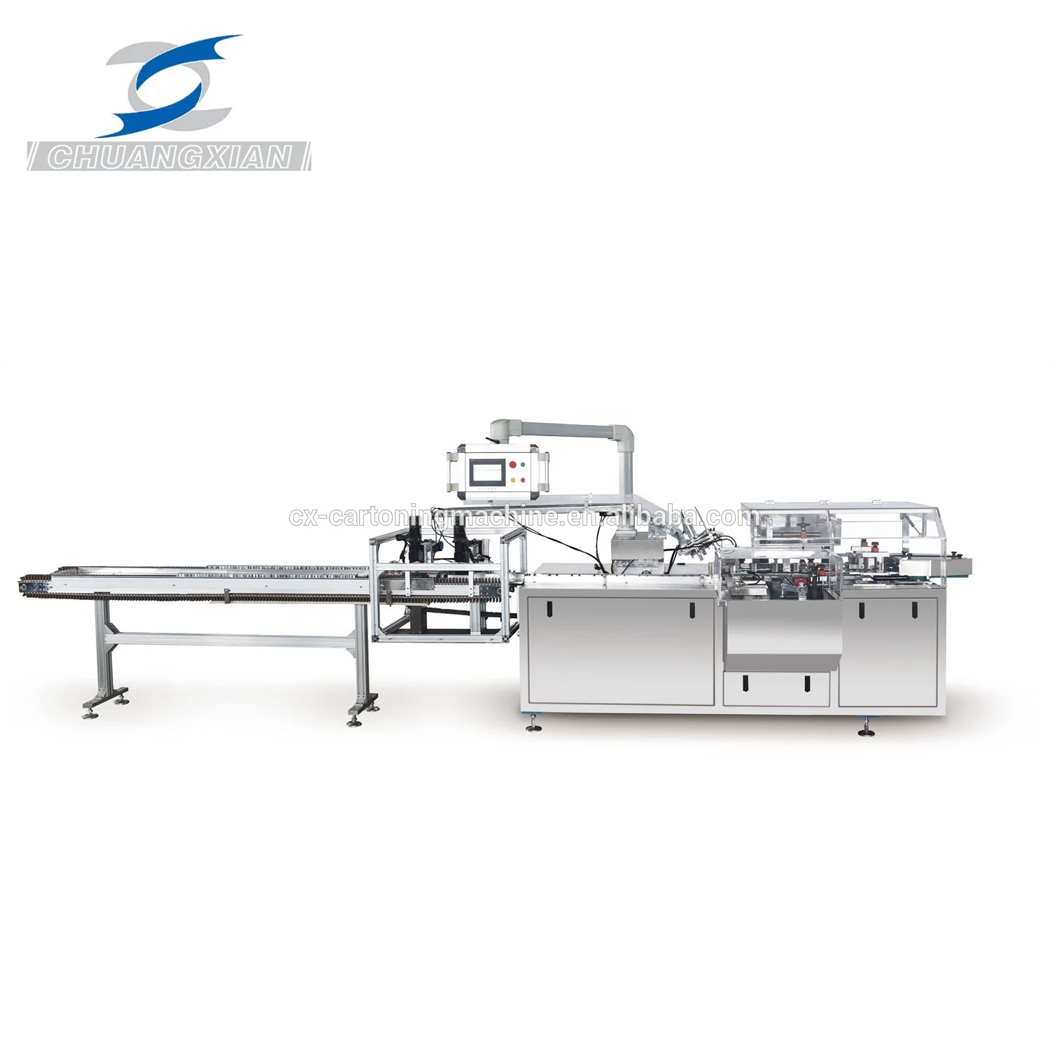 
Automatic Granule Sachet Carton boxing Machine with Custom Vertical Collating System 