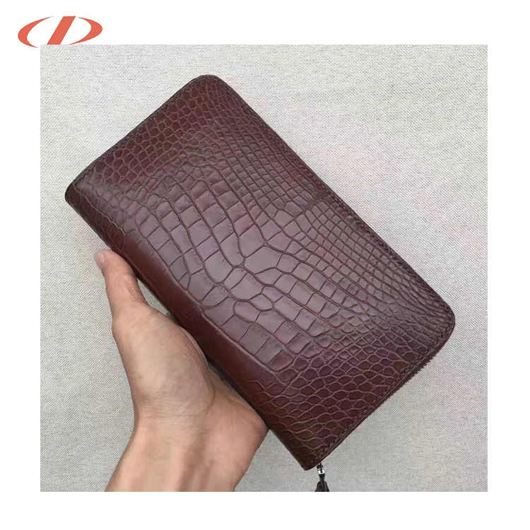 Роскошный кошелек из крокодиловой натуральной кожи