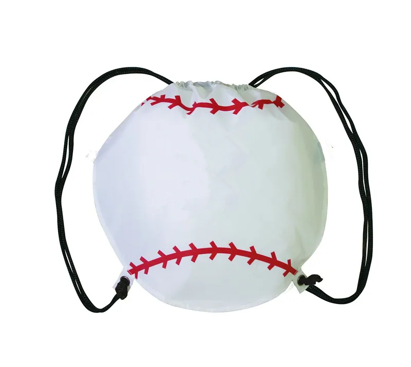 Drawstring Backpack Sport Bags Cinch Tote Bags for for Football and  Soccer