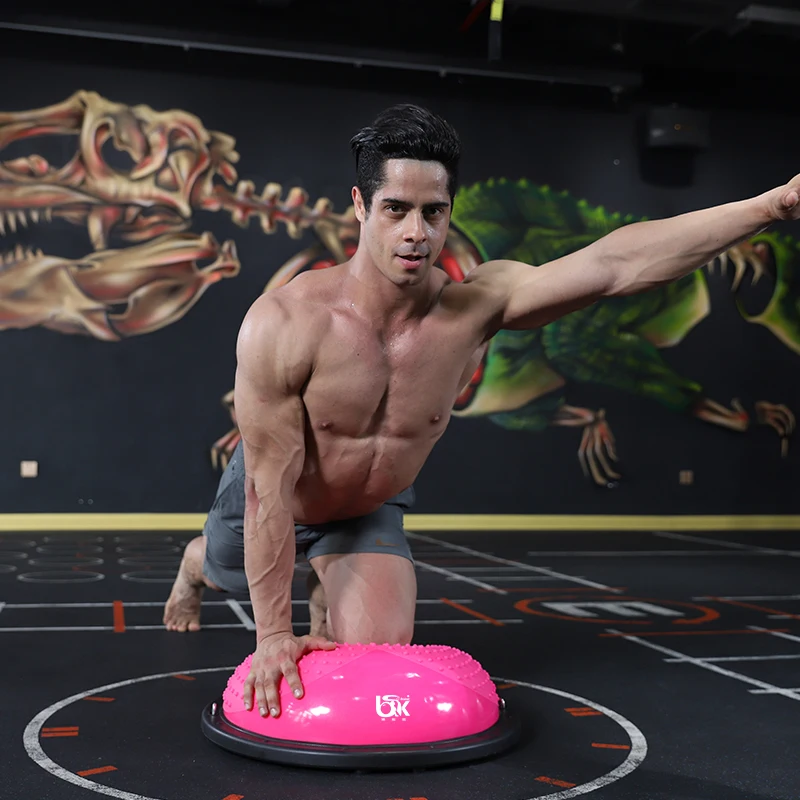 Strong Stability PVC Half Exercise Pilates Swiss Gym Yoga Balance Ball