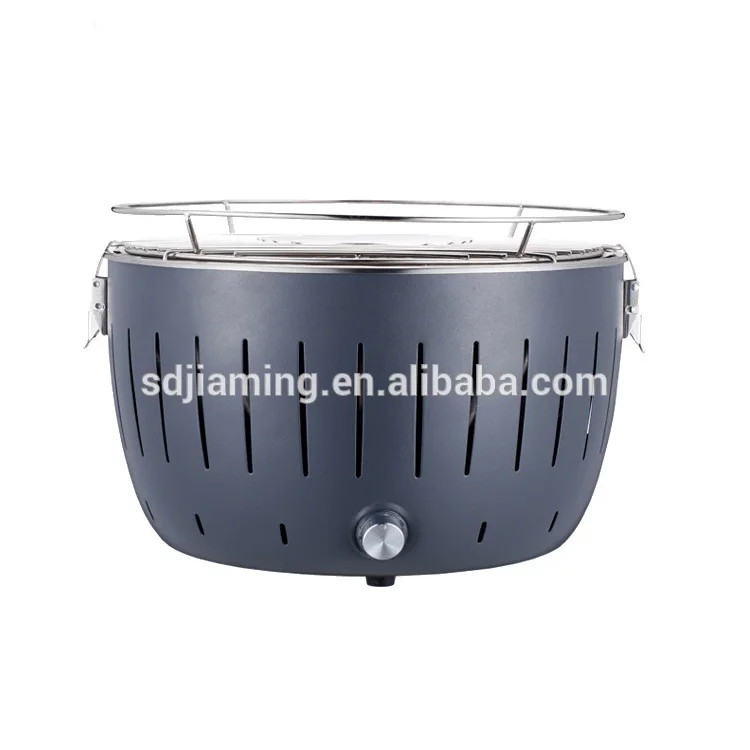 Charcoal Grill Portable BBQ Grills with Smoker Small Charcoal Grill for Desk Tabletop Outdoor Cooking Picnic Garden Terrace Camp