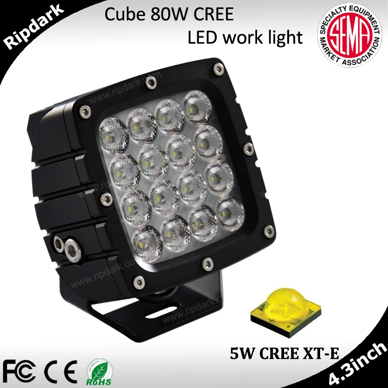 Latest Car Accessories Tuning LED Truck Light Big 24V Cube LED Work Lights For Truck