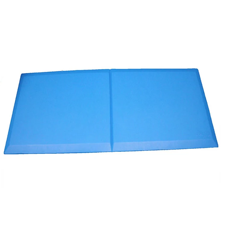 Beveled Edge Soft-Fall anti slip nursery floor healthcare Bedside Mat fall pad Waterproof, Antimicrobial, Non Skid