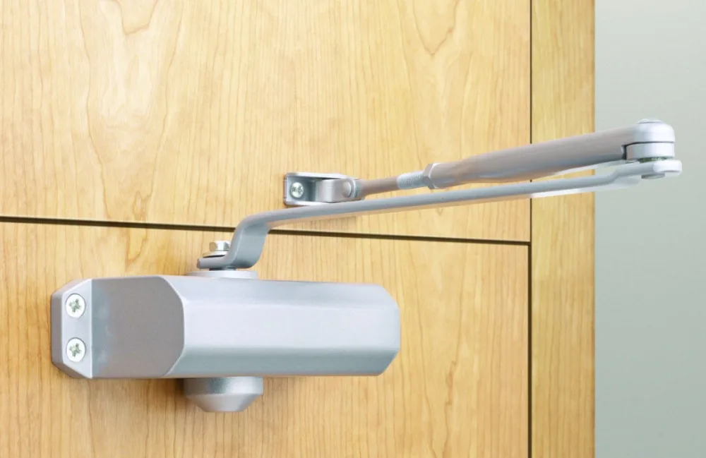 
commercial automatic sliding hydraulic pistons door closer 