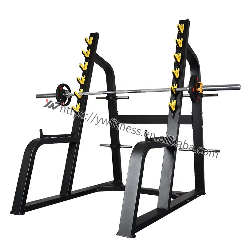 Fitness equipment Best price strength gym equipment plate loaded squat rack