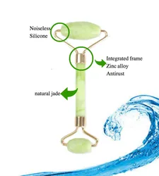 best selling products 2019 natural anti aging custom facial green xiuyan jade face roller