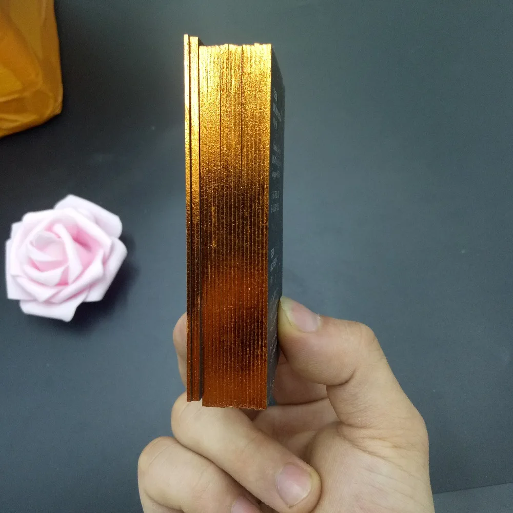 High Grade Fancy Paper Business Card Customizable Design with Foil Stamping Professional CMYK Offset Printing