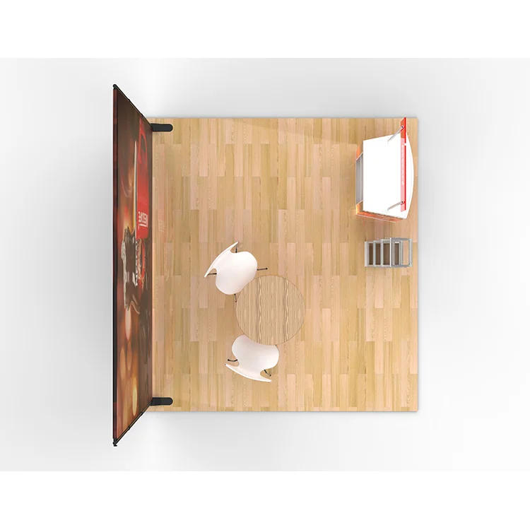 Portable adjustable modern design 10x10 3x3 size exhibition trade show booth display
