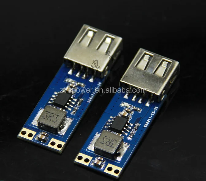 Повышающий Модуль преобразователя постоянного тока от 3 В до 5 В, 1 А, 2 А, печатная плата USB boost