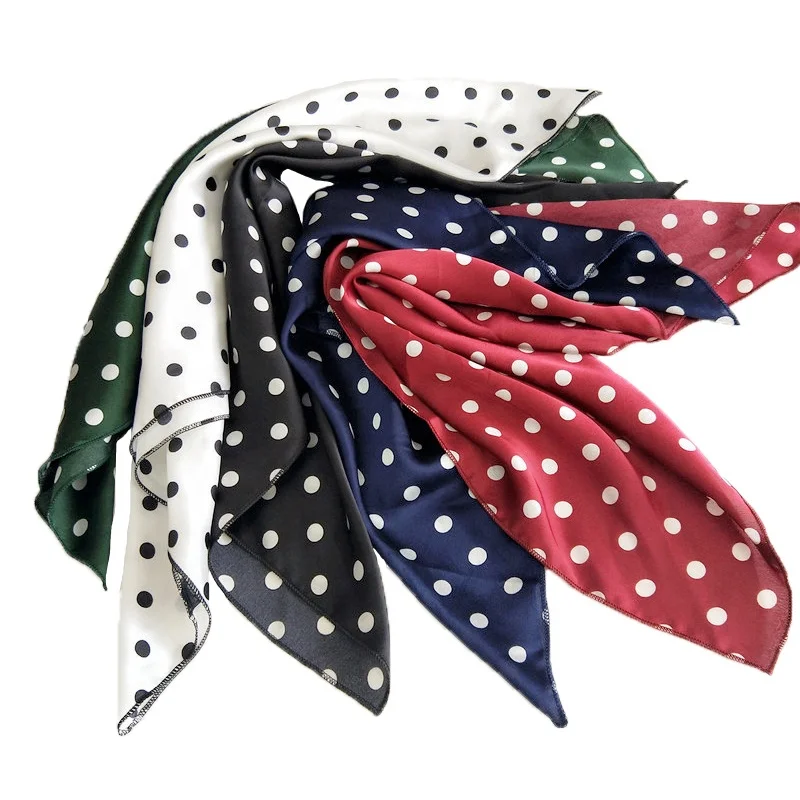 
Fashion Air Hostess Jewelry Silks And Satin Print Square Scarf Wholesale 