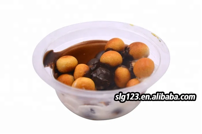 OEM sweet star cup chocolate biscuit