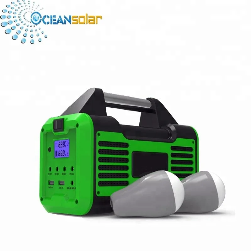 
Portable Home Solar Light Kits 9 Volt 5 Watt Solar Panel With Battery charging 