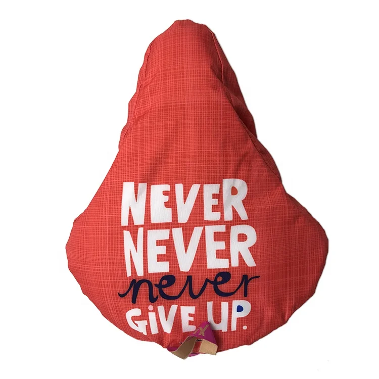 Water Resistant Customized Advertising Bicycle Seat Cover For Bike Accessories