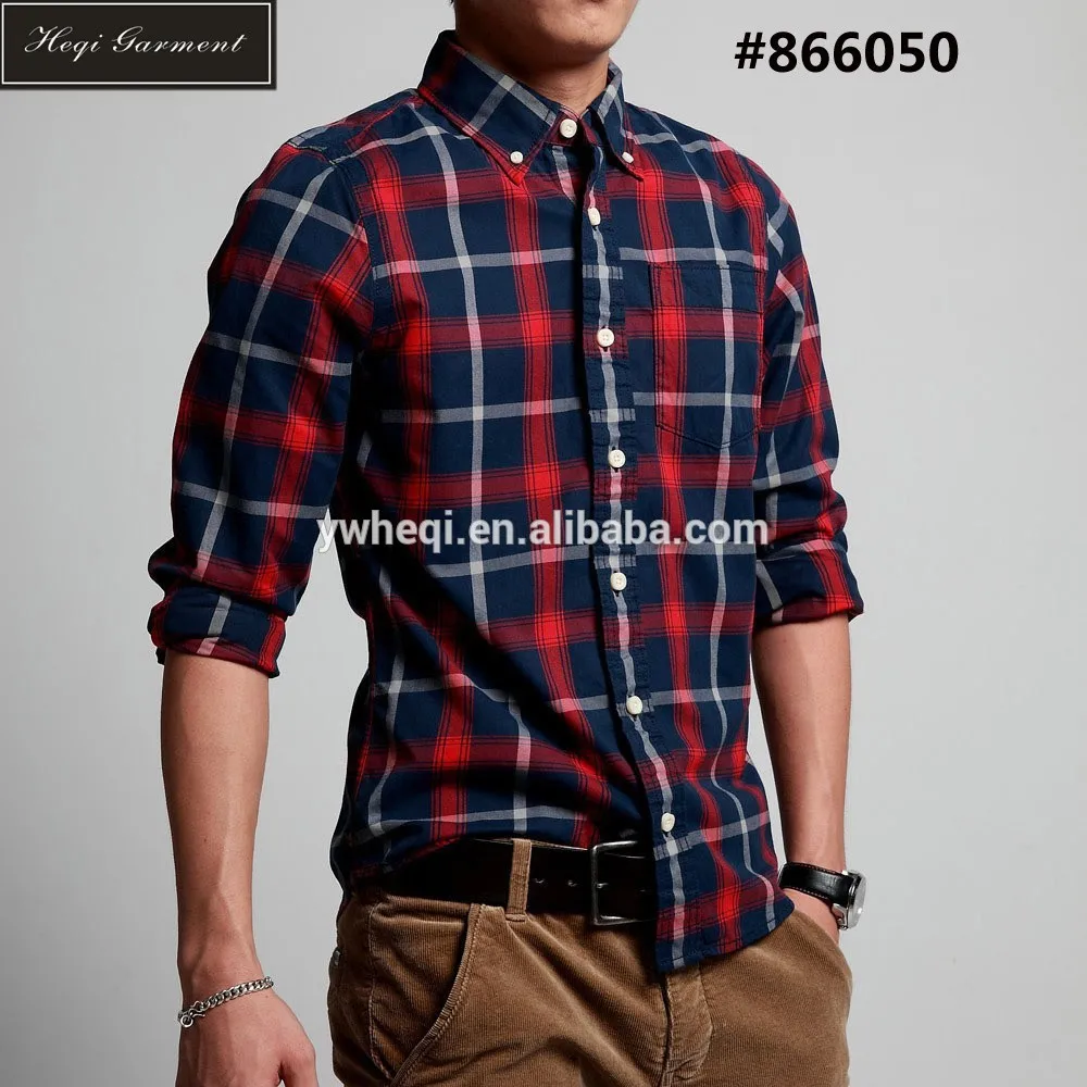 Check Shirt Unisex Top Womens Long Sleeved Blouse Vintage Plaids Mens Shirts