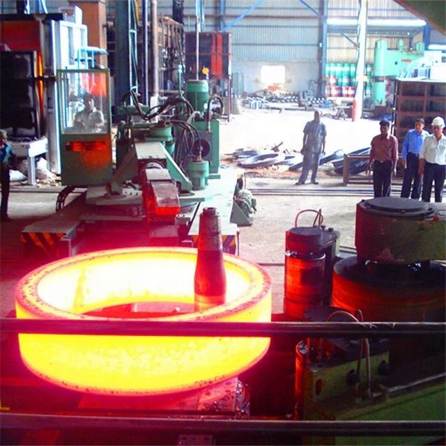 ring forming rolling machine for flanges