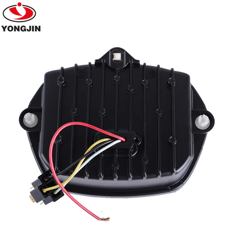 
Motorcycle Lighting System Front Black LED headlight For Vespa Sprint 150 