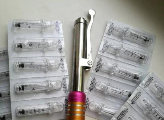 korea hyaluronic injection pen hyalurongun  hyaluron- pen wrinkle removal water syringe needle free injection needless