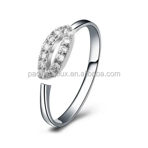 
customizable jewelry CZ italy jewellery fancy platinum filled rhodium jewelry set 