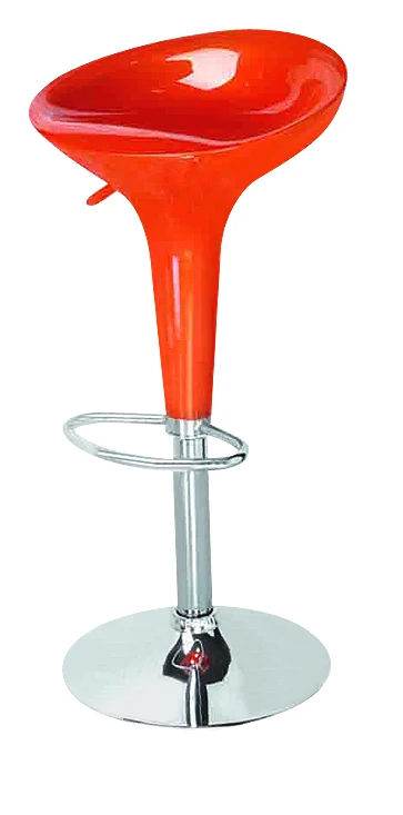 
Wholesale ABS Leather Bar Stool Modern Nightclub Chair for bar table 