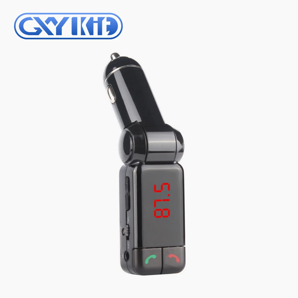 Горячие продажи Bluetooth Car Mp3-плеер BC06 Со СВЕТОДИОДНЫМ Дисплеем Автомобильный Комплект Громкой Связи