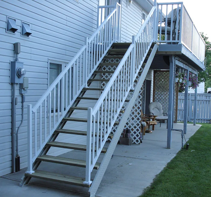 
Hard safe enough iron stairs for outside prices 
