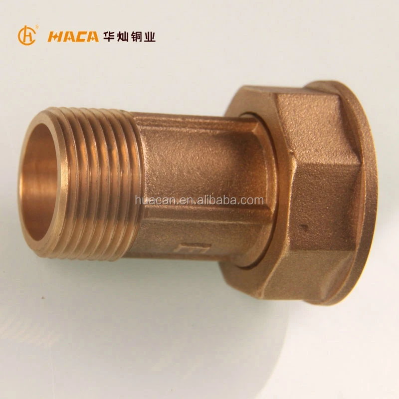 China supplier high quality brass gas meter Connector fittings